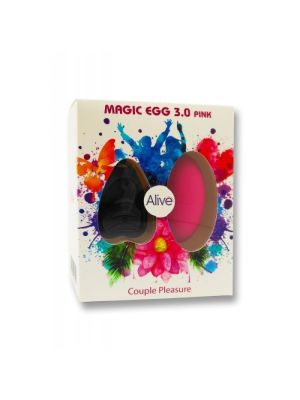 Jajko/wibr-Wibrator- Egg 3.0 PINK Remote control - image 2