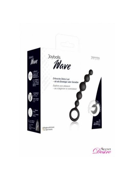 Plug/kulki-Joyballs anal Wave, short, black