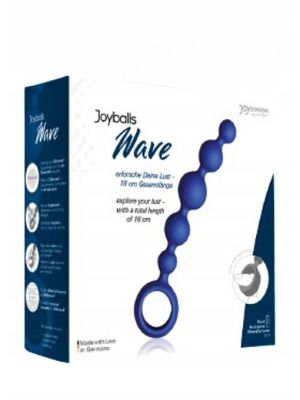 Plug/kulki-Joyballs anal Wave, short, blue - image 2
