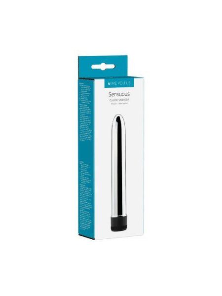 Wibrator- Me You Us Sensuous Smooth Vibrator Silver - 3