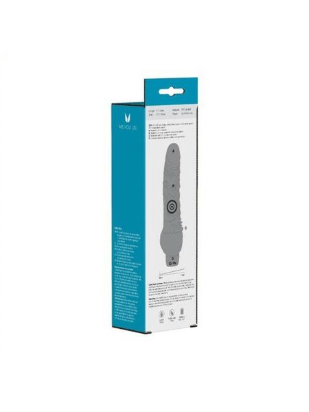 Wibrator- Me You Us Bully Boy 7 Realistic Vibrator Flesh - 3