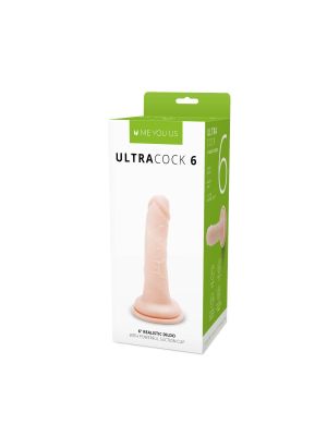 Me You Us Silicone Ultra Cock Flesh 6in - image 2