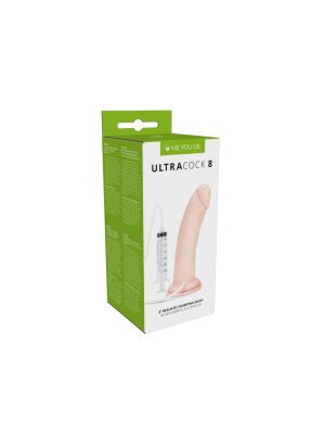Me You Us Ultracock Realistic Squirting Dildo 8in - image 2