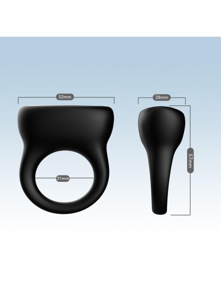 Oring Black, 9 vibration functions - 5