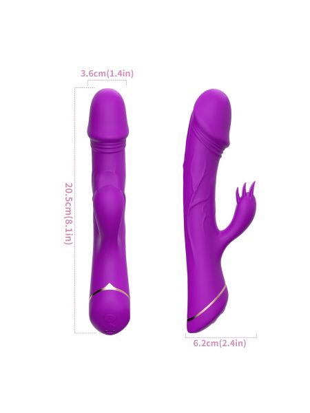 Rubberco Purple, 2* 9 vibration functions - 6
