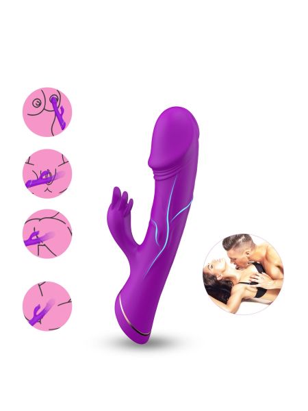 Rubberco Purple, 2* 9 vibration functions - 7