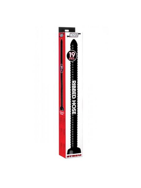 Ribbed Anal Snake - 19 Inch - 4