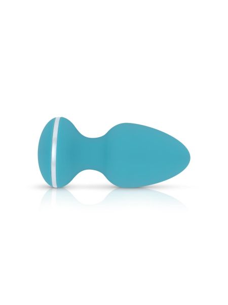 Wibrująca zatyczka analna San Rafael — Azul - 3