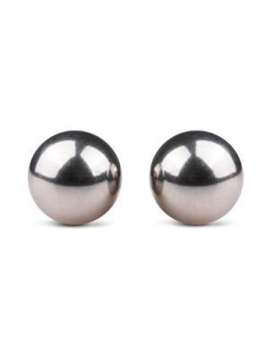 Kulki-Silver ben wa balls - 19mm - image 2