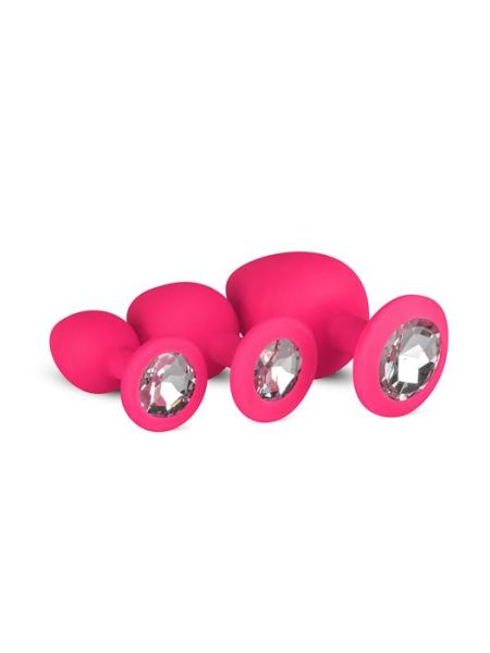 Plug-Diamond Plug Set-Pink