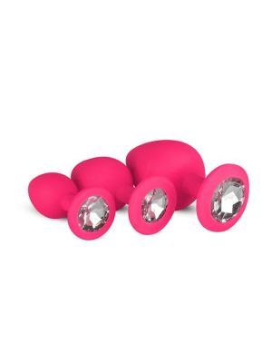 Plug-Diamond Plug Set-Pink