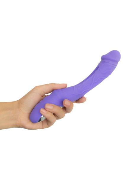 Good Vibes Only - Flax Vibrating Dildo with G-Spot Stimulator - 5