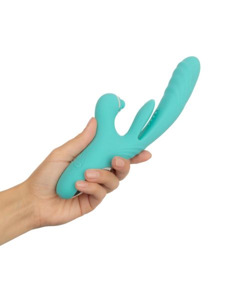 Good Vibes Only - Lisa Thrusting Rabbit Vibrator with G-Spot Stimulator - 5