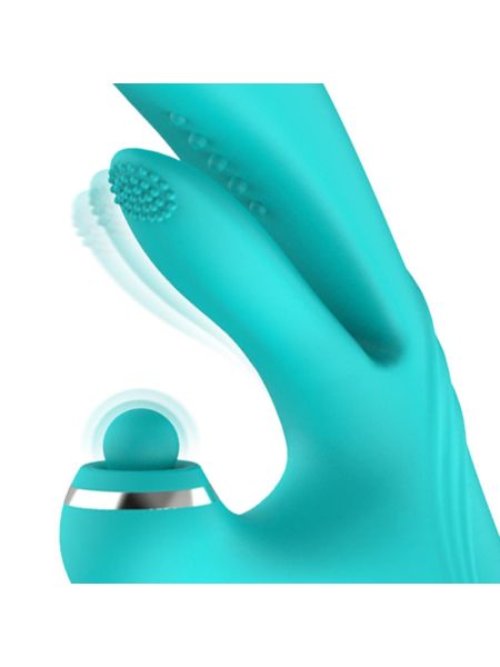 Good Vibes Only - Lisa Thrusting Rabbit Vibrator with G-Spot Stimulator - 6