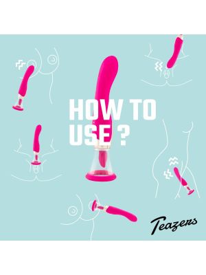 Pleasure Pump With G-Spot Vibrator - Pink - image 2