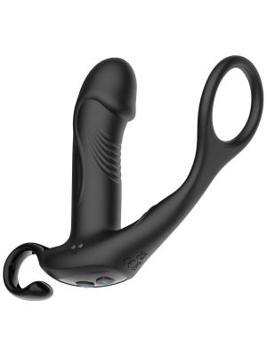 Thrusting anal vibrator