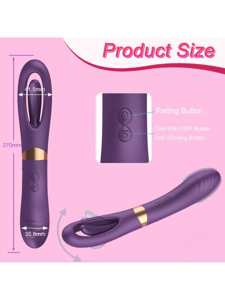 Flicking dual g spot vibrator - 8