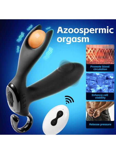 Dual tapping anal vibrator - 18