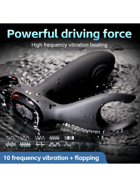 Dual tapping anal vibrator - 19