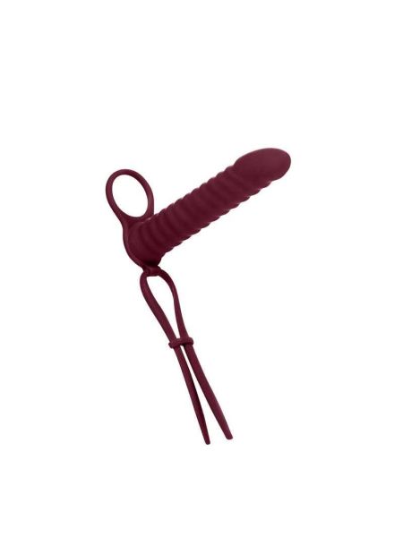 Strap-on Pure Passion Rori Wine Red - 2