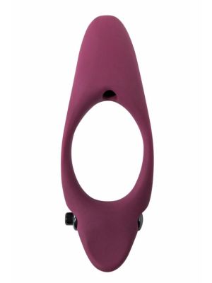 Pierścień-Erection Vibroring Pure Passion Stardust Wine Red - image 2