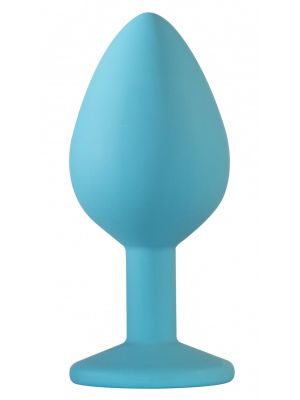 Plug-Anal Plug Emotions Cutie Medium Turquoise Pink crystal - image 2