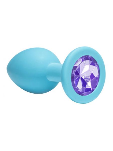 Plug-Anal Plug Emotions Cutie Medium Turquoise light purple - 3