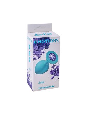 Plug-Anal Plug Emotions Cutie Medium Turquoise light purple