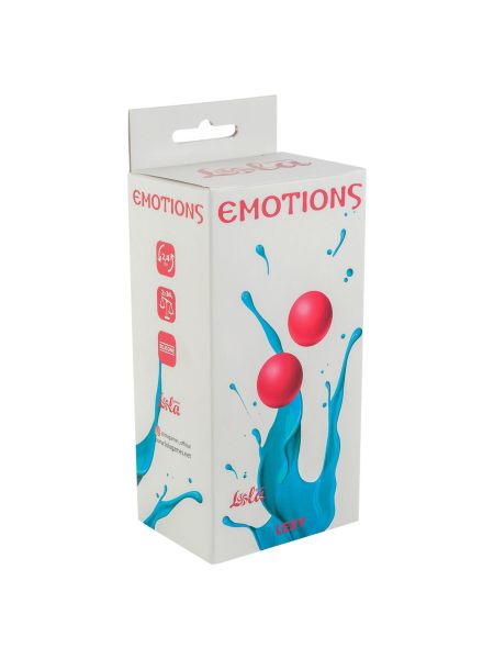 Vaginal balls without a loop Emotions Lexy Small pink