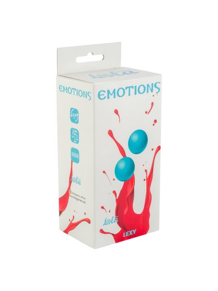 Vaginal balls without a loop Emotions Lexy Small turquoise