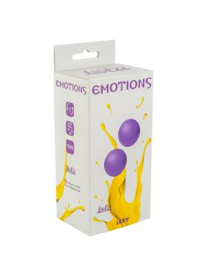 Vaginal balls without a loop Emotions Lexy Large purple