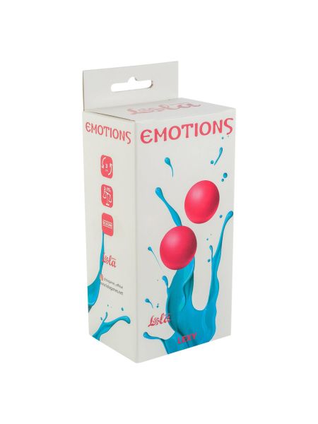 Vaginal balls without a loop Emotions Lexy Large pink