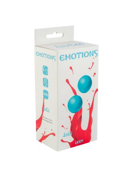 Vaginal balls without a loop Emotions Lexy Large turquoise