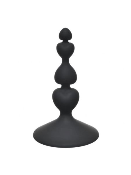 Plug-Anal Plug Sweetheart Plug Black - 2
