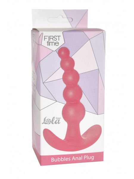 Plug-Bubbles Anal Plug Pink