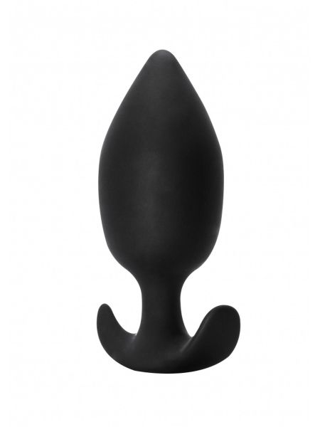 Plug-Anal plug with misplaced center of gravity Spice it up Insatiable Black - 2