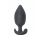 Plug-Anal plug with misplaced center of gravity Spice it up Insatiable Dark Grey
