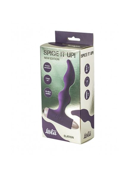 Vibrating Anal Plug Spice it up New Edition Elation Ultraviolet - 2