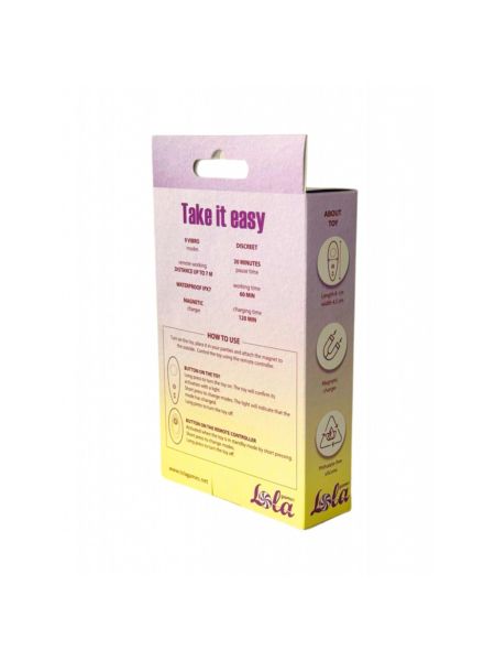 Rechargeable Vibrator for panties Take it Easy Joy - 2