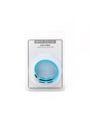 Me You Us Light Blue Silicone Cock Strap