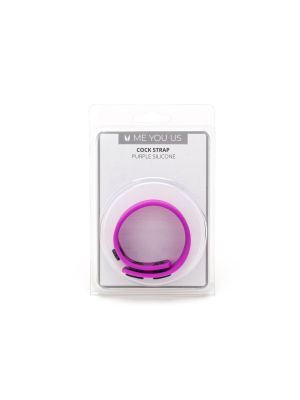 Me You Us Purple Silicone Cock Strap