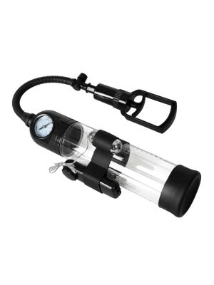 Pompka-Powerpump MASTER Vibrating - Black&Clear - image 2