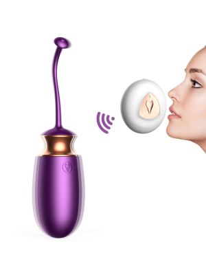 Jajko/wibr-Vibrating Silicone Love EGG USB 10 Function / Heating / Voice Control - image 2