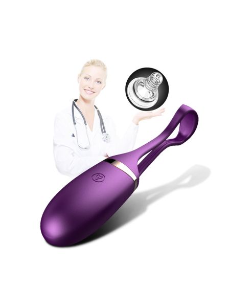 Jajko/wibr-Vibrating Silicone Love EGG USB 10 Function / Voice Control - 6