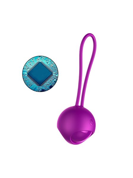 Kulki-Vibrating Silicone Kegel Balls Set USB 10 Function / Remote control - 6