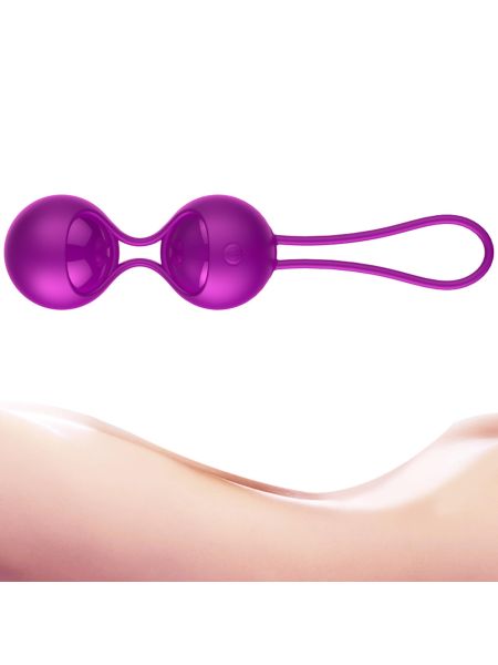 Kulki-Vibrating Silicone Kegel Balls Set USB 10 Function / Remote control - 7
