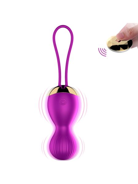 Kulki-Vibrating Silicone Kegel Balls USB 7 Function