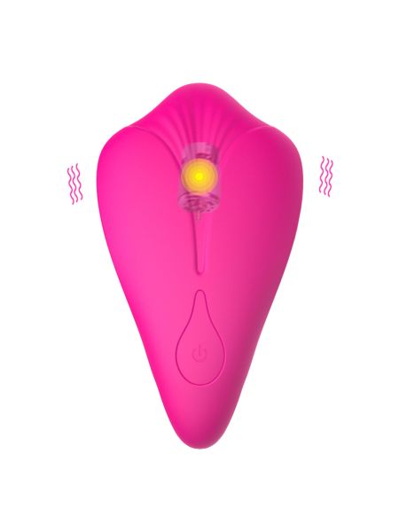 Stymulator-Silicone Panty Vibrator and Pulsator USB 10 Function / Heating - 3
