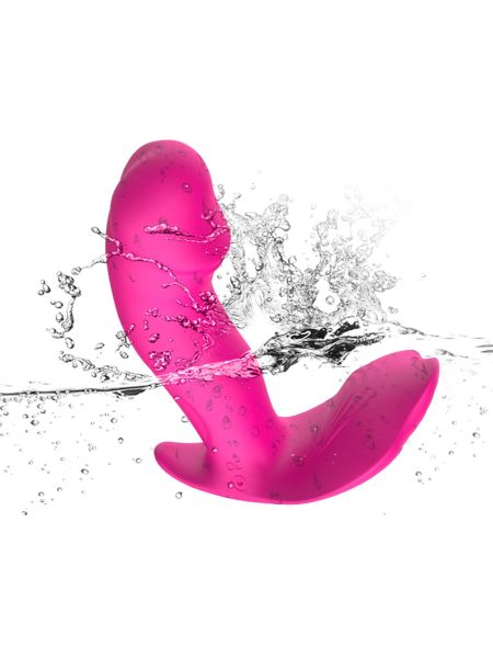 Stymulator-Silicone Panty Vibrator and Pulsator USB 10 Function / Heating - 7