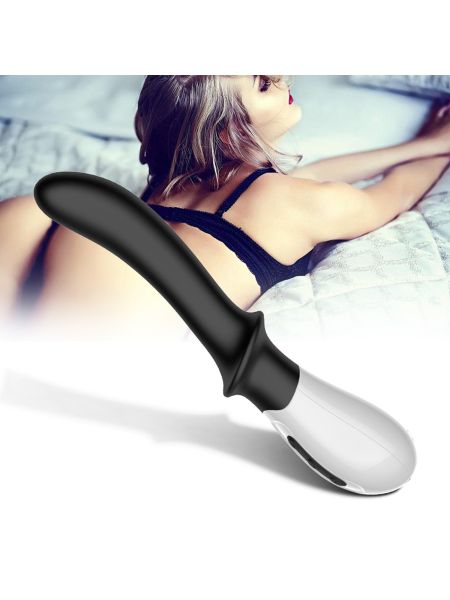Wibrator-Silicone Prostate / G-spot Massager USB 10 Function / Heating - 4